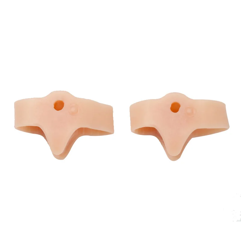 1 paio di Gel di Silicone Borsite Pollici Correttore Punta Alluce Valgo Protezione Del Piede Separatore Dito Raddrizzatore Regolatore Strumento di Cura Del Piede
