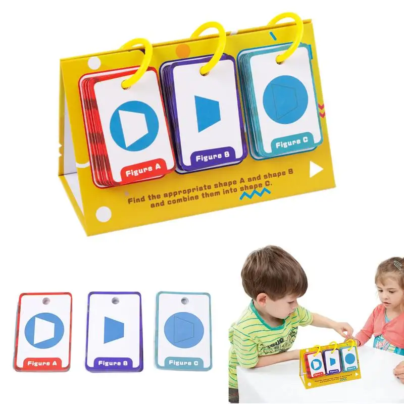 Color Flash Cards Educational Flash Cards Interactive Color Learning Cards Color Learning Toys Creative Toddler Learning Cards