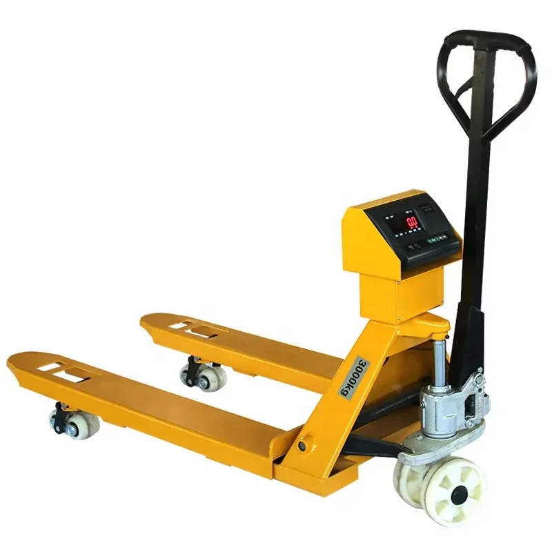 s Pallet Jack Forklift Scale Battery Powered Loading Capacity 5T New 2 Ton 3 Ton Steel Electronic Pallet Truck Weighing Scale