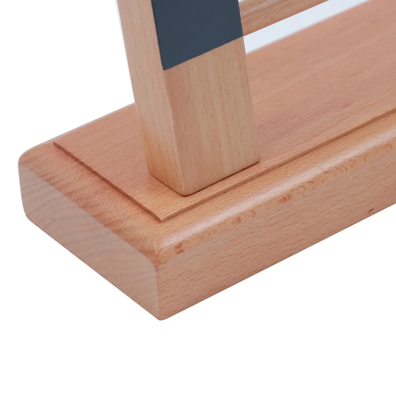 Giocattoli matematici Montessori Abaco in legno con cornice piccola perlina per bambini Strumenti di apprendimento dell'abstrazione Gioco educativo Insegnamento della matematica