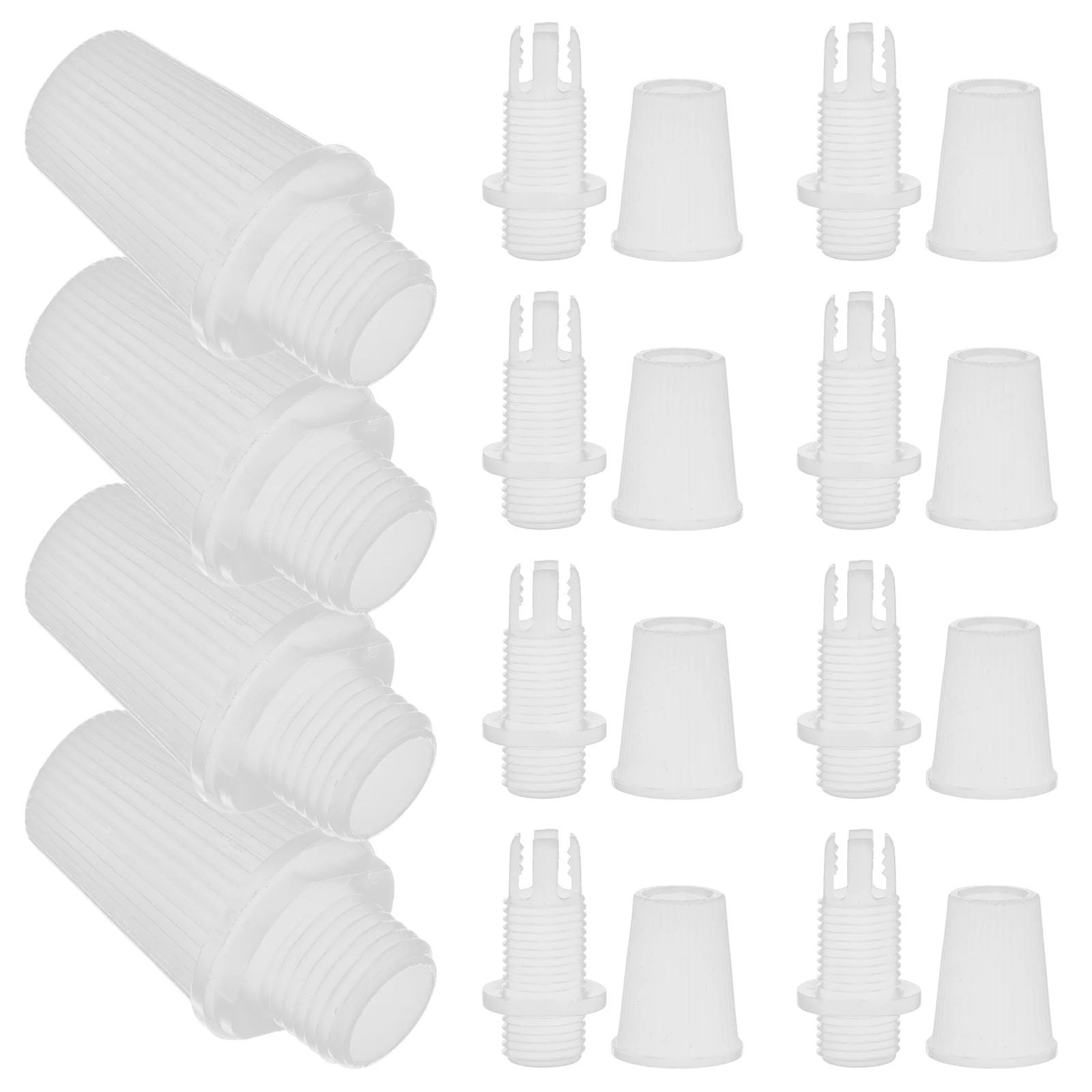 50 قطعة كابل سلالة الإغاثة قبضة الحبل القبضات ل قلادة ضوء الأسلاك تحديد المشبك ضوء المظلة الحبل قبضة تركيب بسيط لا