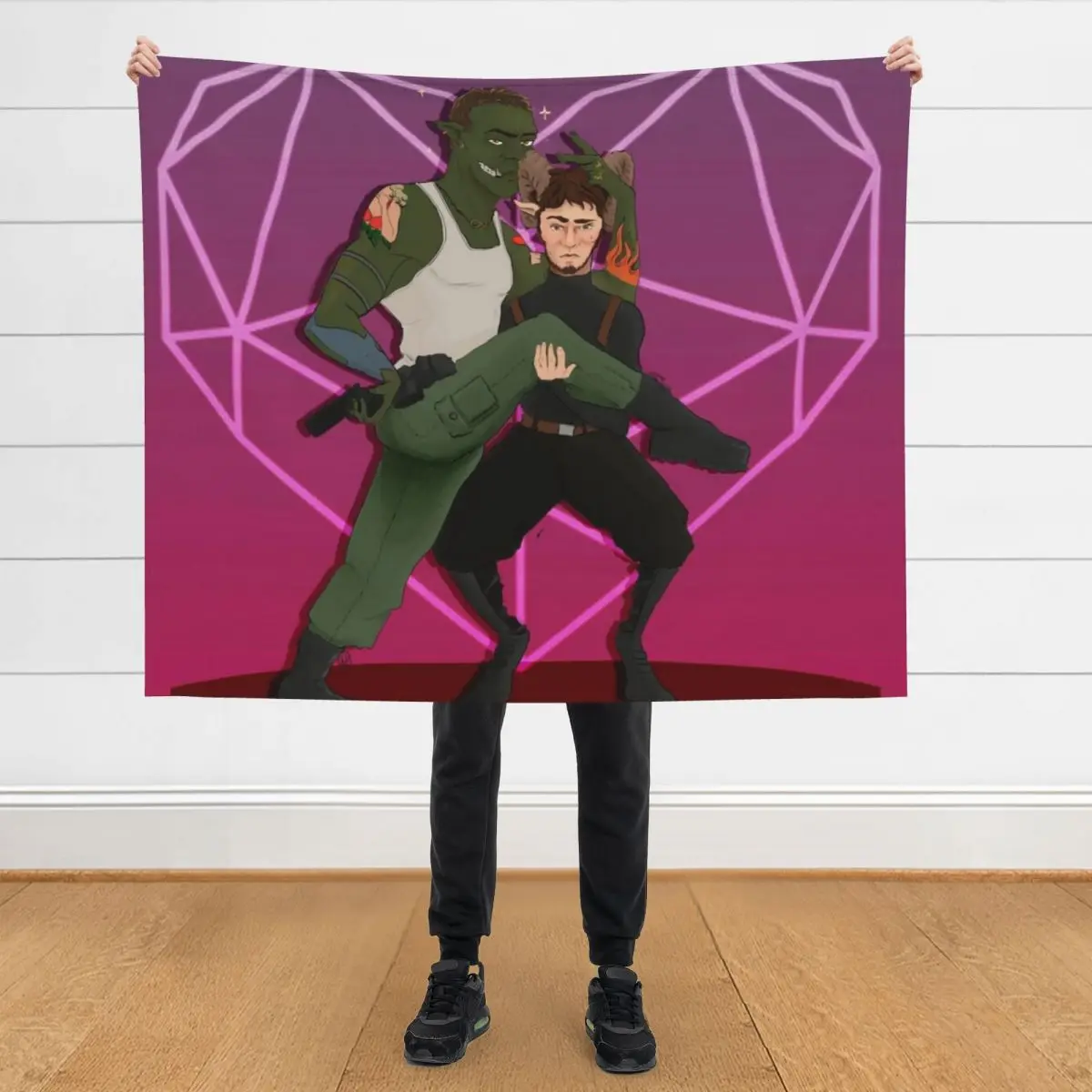 

No Homo Throw Blanket Large anime Cute Plaid Blankets