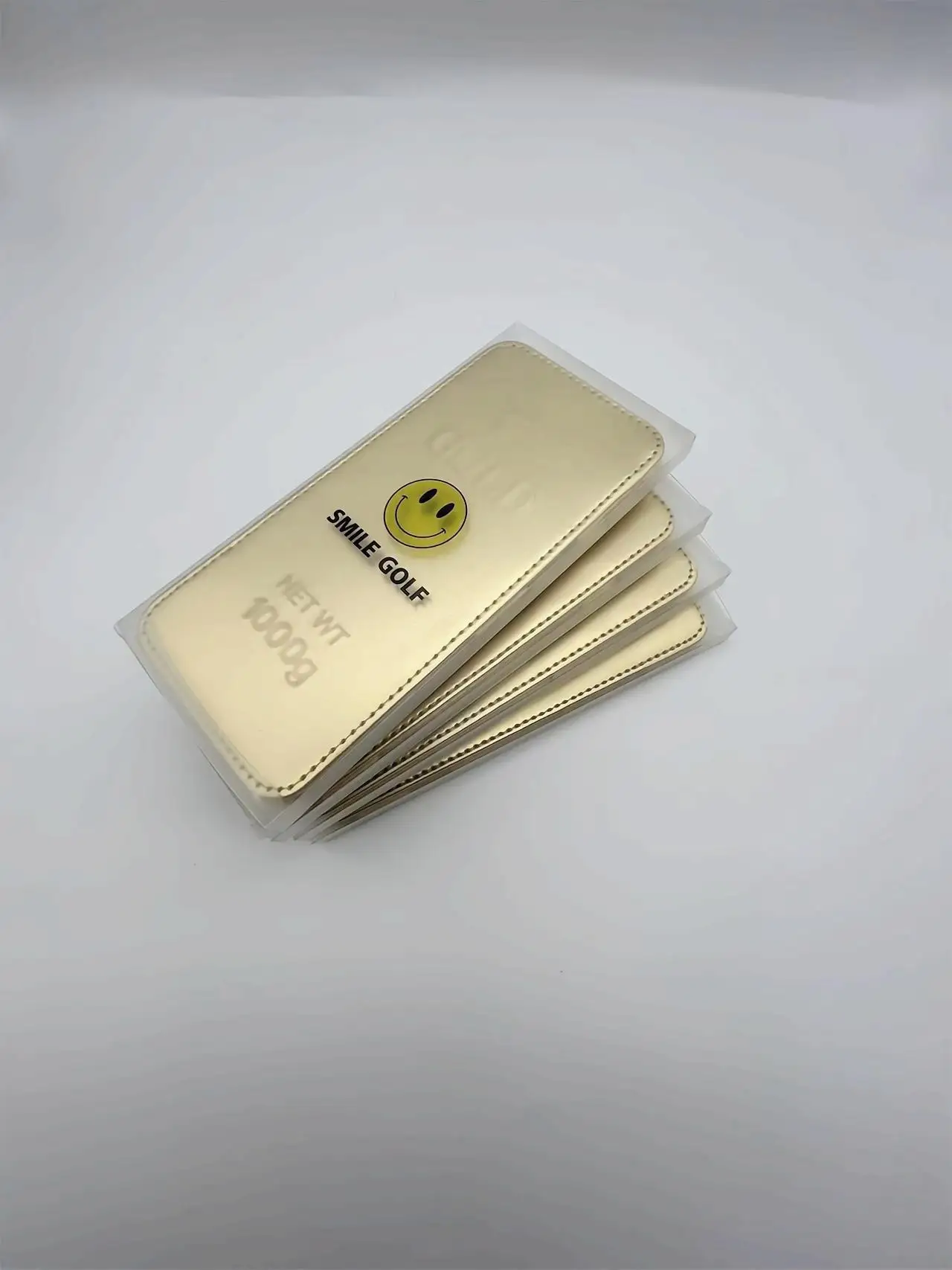 Creative Funny Design Gold Brick Shaped Magic Wallet Long Golden Flip Wallet Banknotes Card Holder Bag Fashion Gift Wholesale