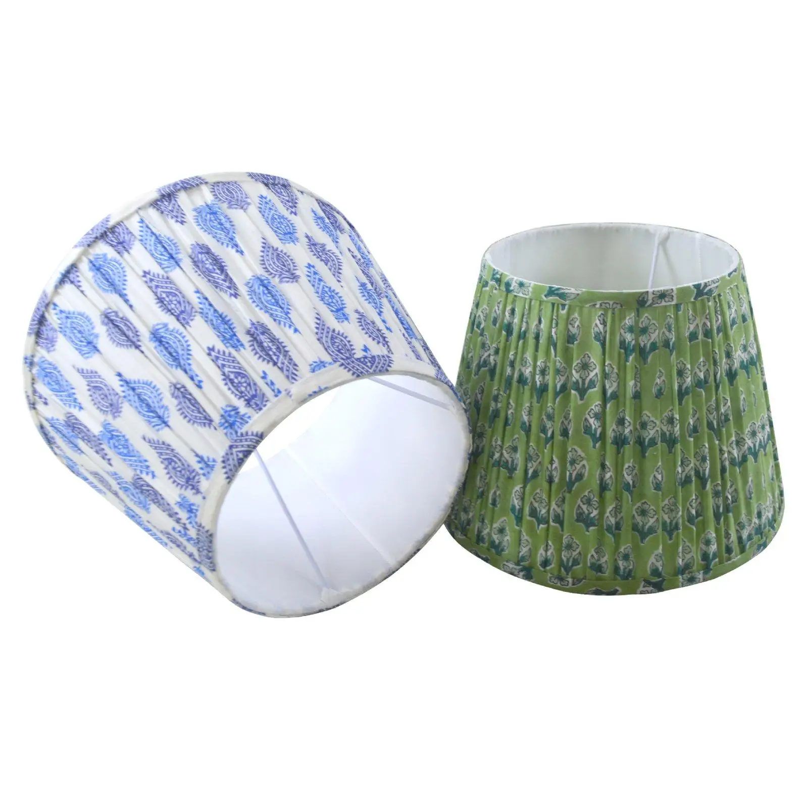 Pantalla de lámpara plisada, cubierta de lámpara, fácil montaje, accesorios de iluminación elegantes, pantalla de tela para lámparas de mesa, decoración para el hogar y la oficina