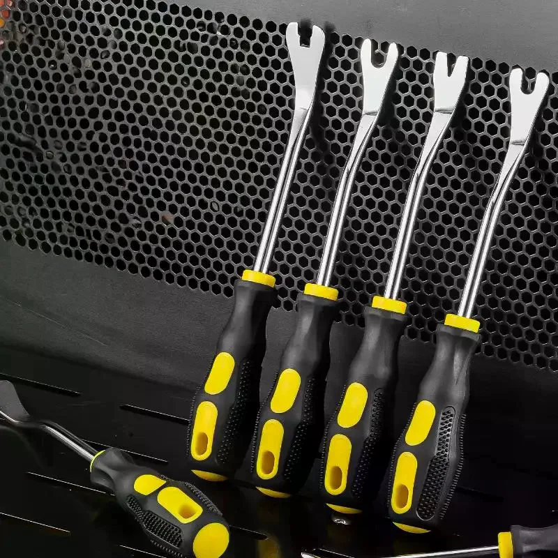 1Pcs Driver Pry Tools UV Type Screwdrivers Nail Puller Nail Remover For Home Repair Accessories Workshop Hand Manual Tool
