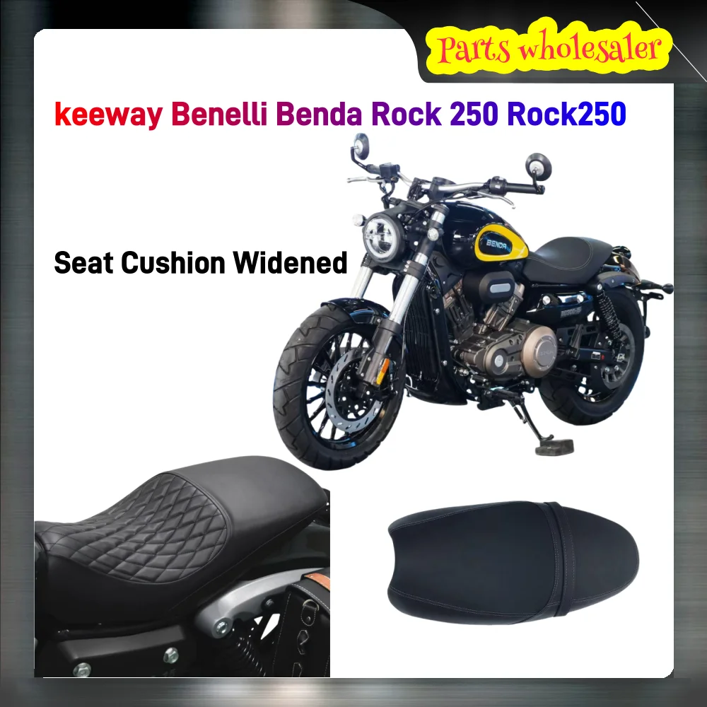 New Suitable for keeway Benelli Benda Seat Cushion Extended Double Seat Suitable for keeway Benelli Benda Rock 250 Rock250