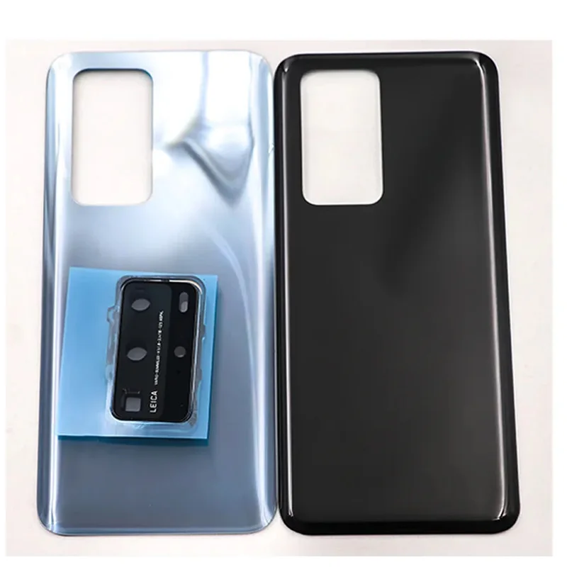 For Huawei P40 P40Pro Battery Back Cover 3D Glass Panel Rear Door For Huawei P40 Pro Housing Case + Camera Frame Lens Replace