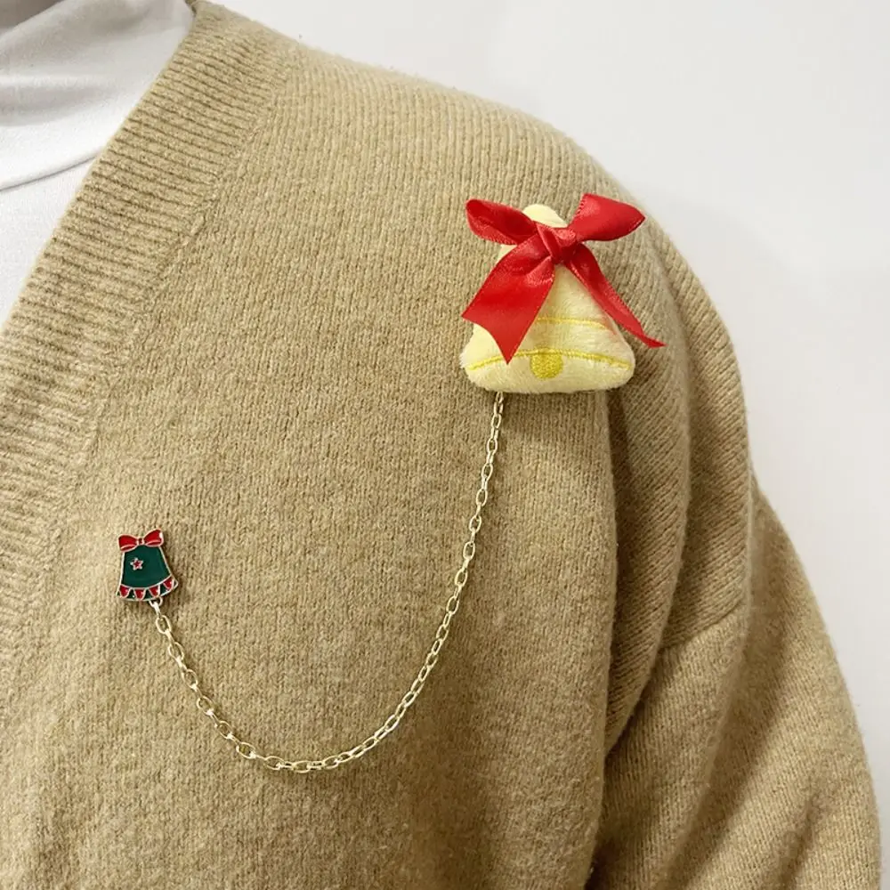 الملابس الديكور عيد الميلاد بروش سانتا كلوز ثلج الأيائل أفخم سلسلة بروش Kawaii ملابس دمى صغيرة شارة دبابيس الظهر #3