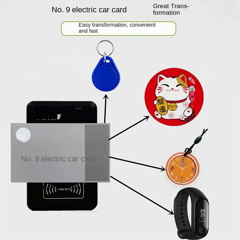 New full-frequency replicator nfc decoding access card