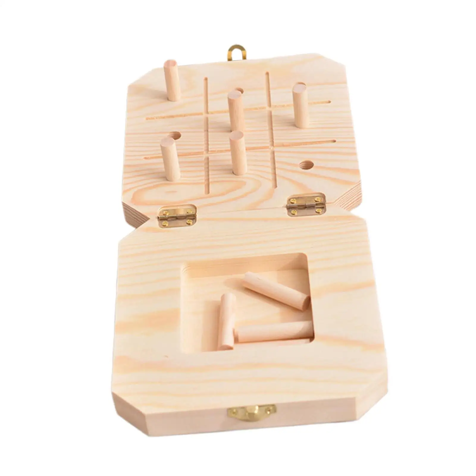 Pannello forato in legno Flip Peg Board Versatile per bambini Flip Sensory Board Training per la coordinazione occhio-mano Abilità motorie fini