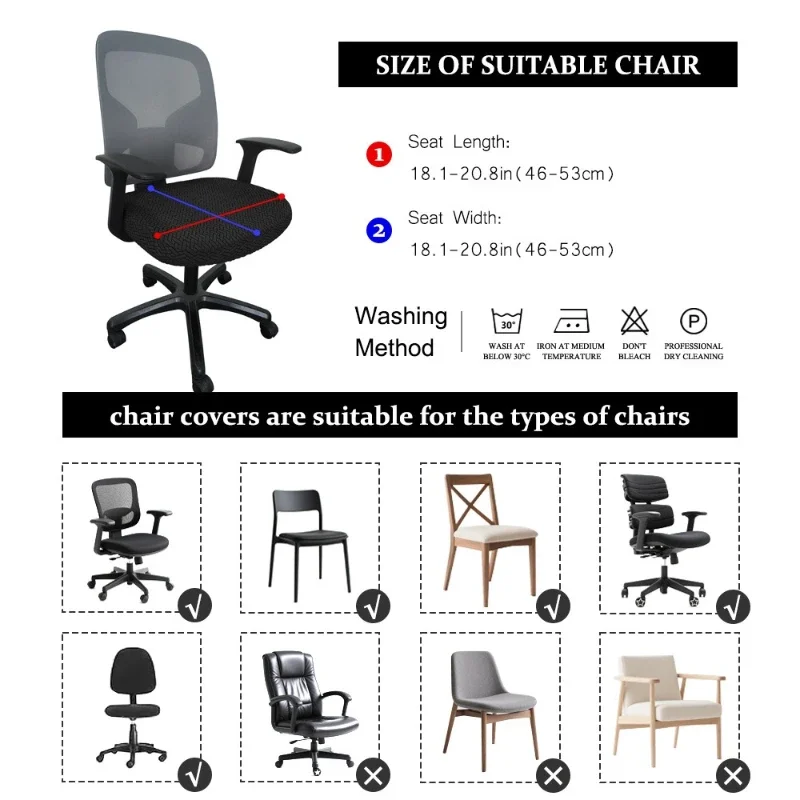 1 Pc High Elastic Chair Cover Universal Popular Soft Comfortable Minimalist Chair Cover Breathable T Durable Chair Cover