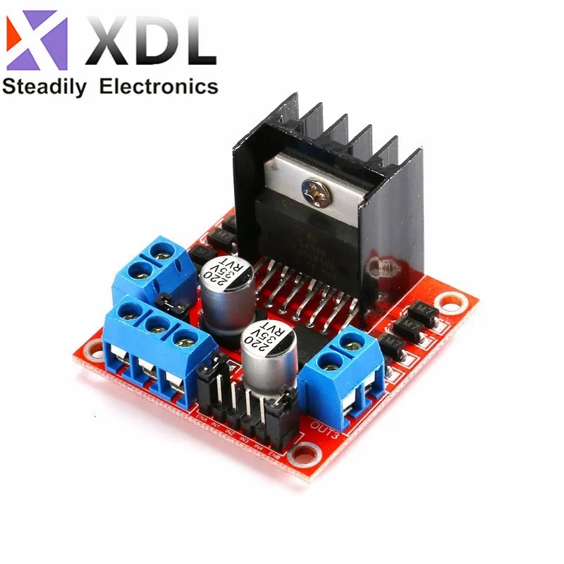 L298N Motor Driver Controller Board L298 Module For Arduino Dual H Bridge DC Stepper Motor Smart Car Robot