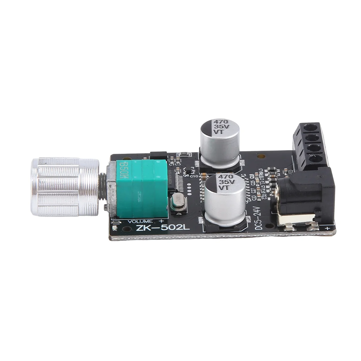 ZK-502L Module Bluetooth 5.0 Wireless Audio Digital Power Amplifier Stereo Board 50Wx2 Bluetooth Amp Amplificador