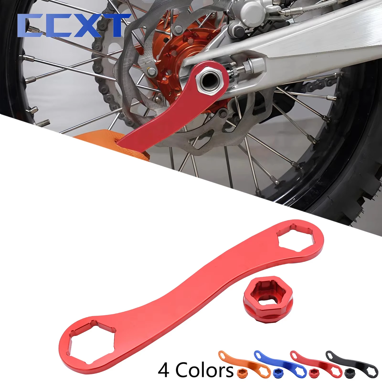 

Для Husqvarna TX TC TE FX FC FE 125-701 2014-2023 Инструмент для снятия передней и задней оси для KTM EXC EXCF SX SXF XC XCF Duke