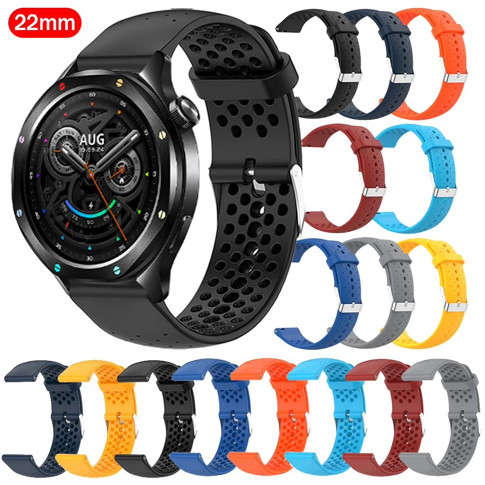22Mm Silicone Strap… - image