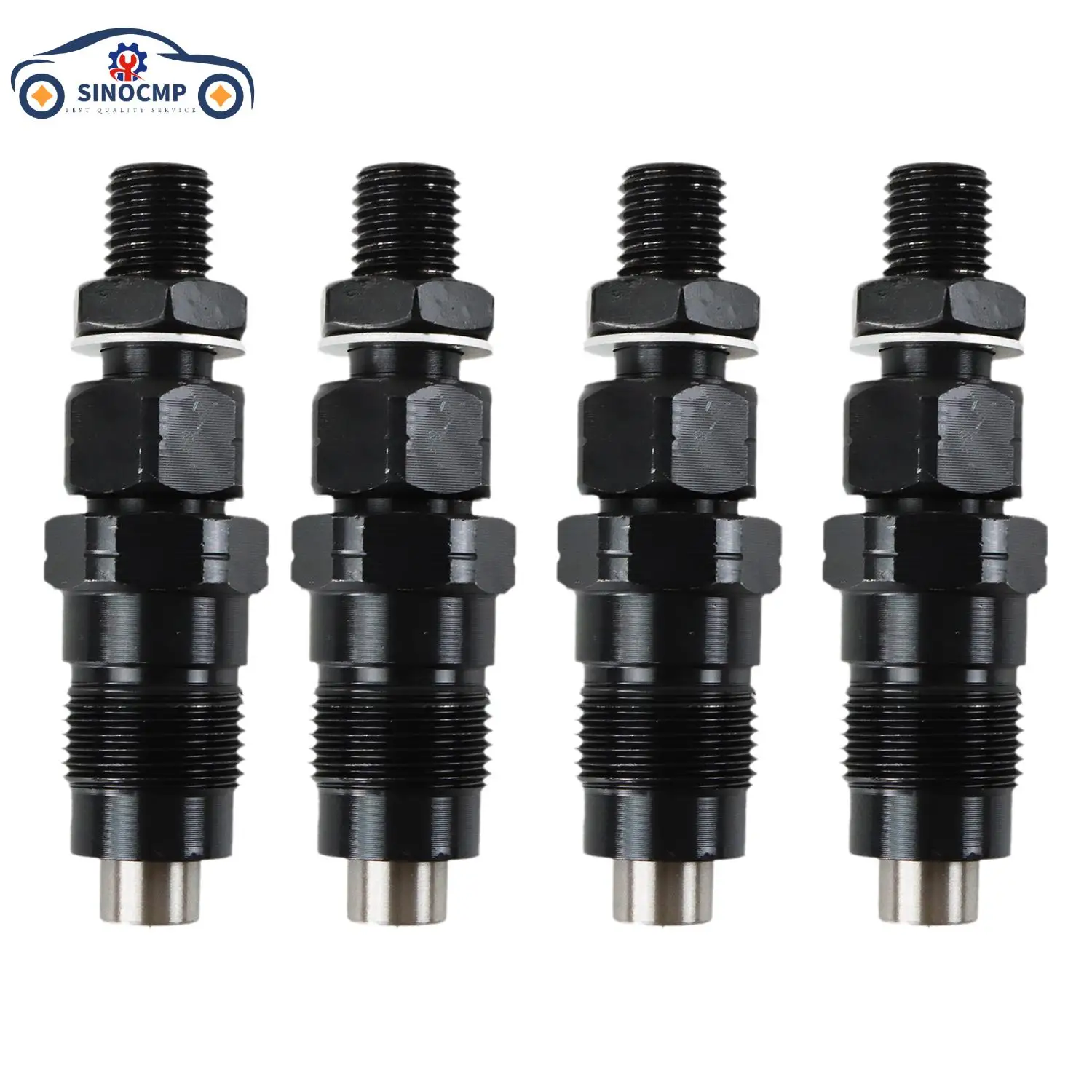 

0935003840 MM435-94101 093500-3840 4x Fuel Injectors For Mitsubishi L2E L3E S3L S4L S3L2 S4L2 S4S Diesel Engine Common Injectors