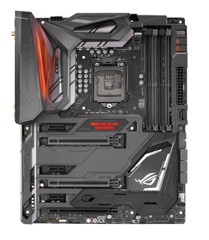 ASUS Z270 Motherboard ROG MAXIMUS IX CODE LGA 1151 NVMe SSD M.2 DDR4 64GB support 7700 7500 6100 6600 6700 6500 7400 cpu