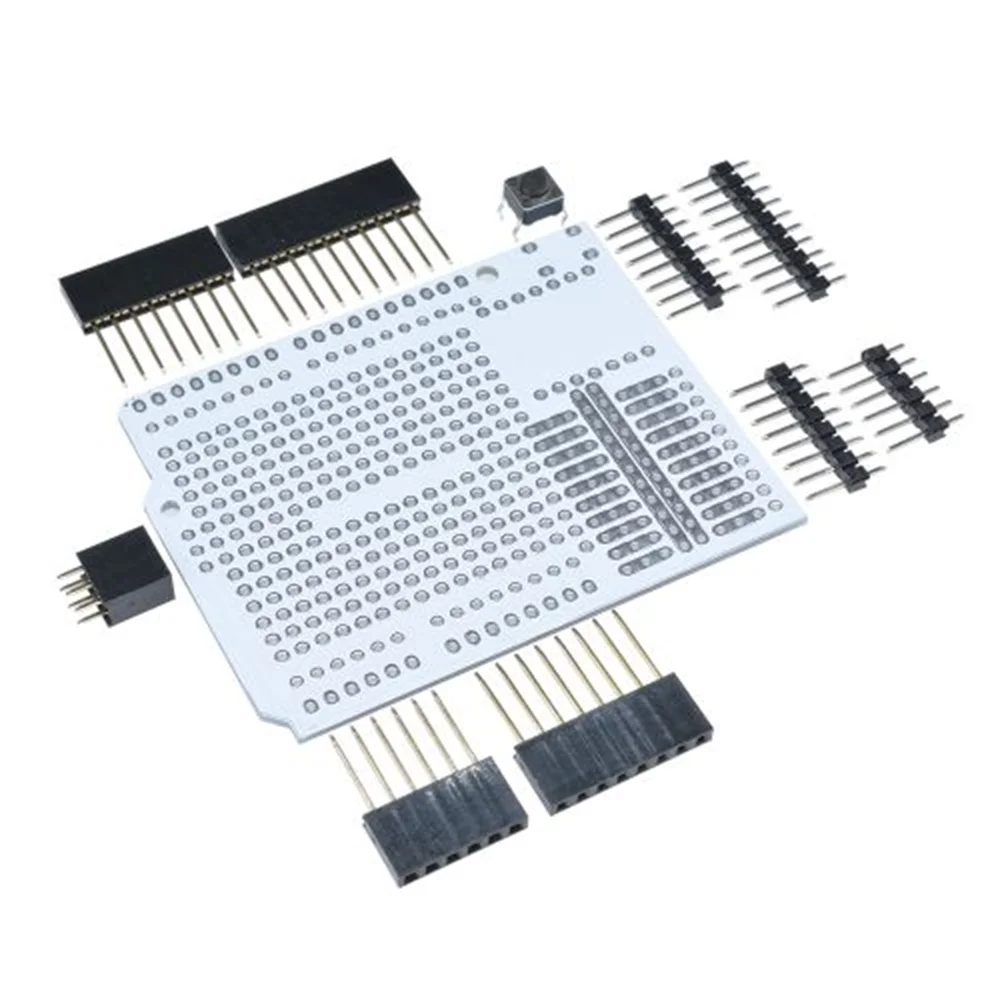 Prototype PCB Development Bread Board Expansion Shield Board Breadboard Protoshield Module For Arduino R3 One Diy Kit 2.54mm