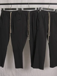 [bomp] Autumn Ro Dark Style Thin Casual Straight Leg Normal Crotch Long Pants Both Slim Fit Divine