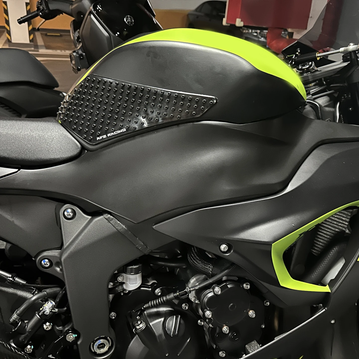 For KAWASAKI 636 ZX6R ZX-6R ZX 6RR 2019-2026 Motorcycle Stickers Knee Pads Transparent Anti-Slip Stickers Tank Pad Side Stickers