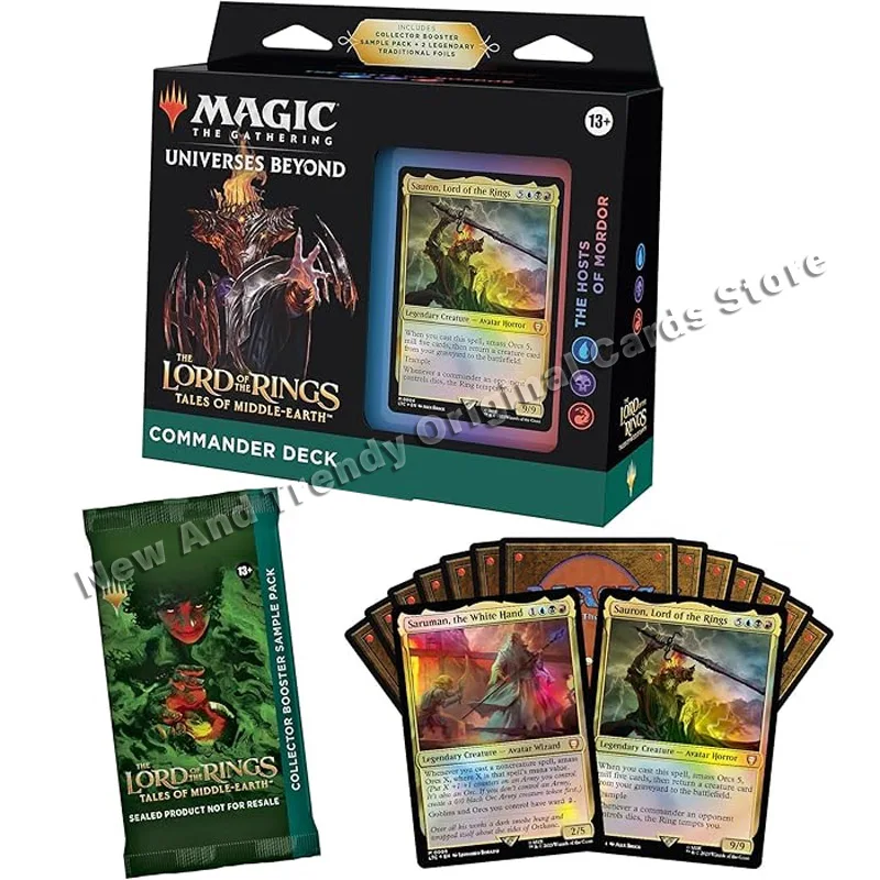 MTG Magic The Gathering The Lord of The Rings: Tales of Middle-Earth Commander Deck TCG Card Game Toy Gift Collectible