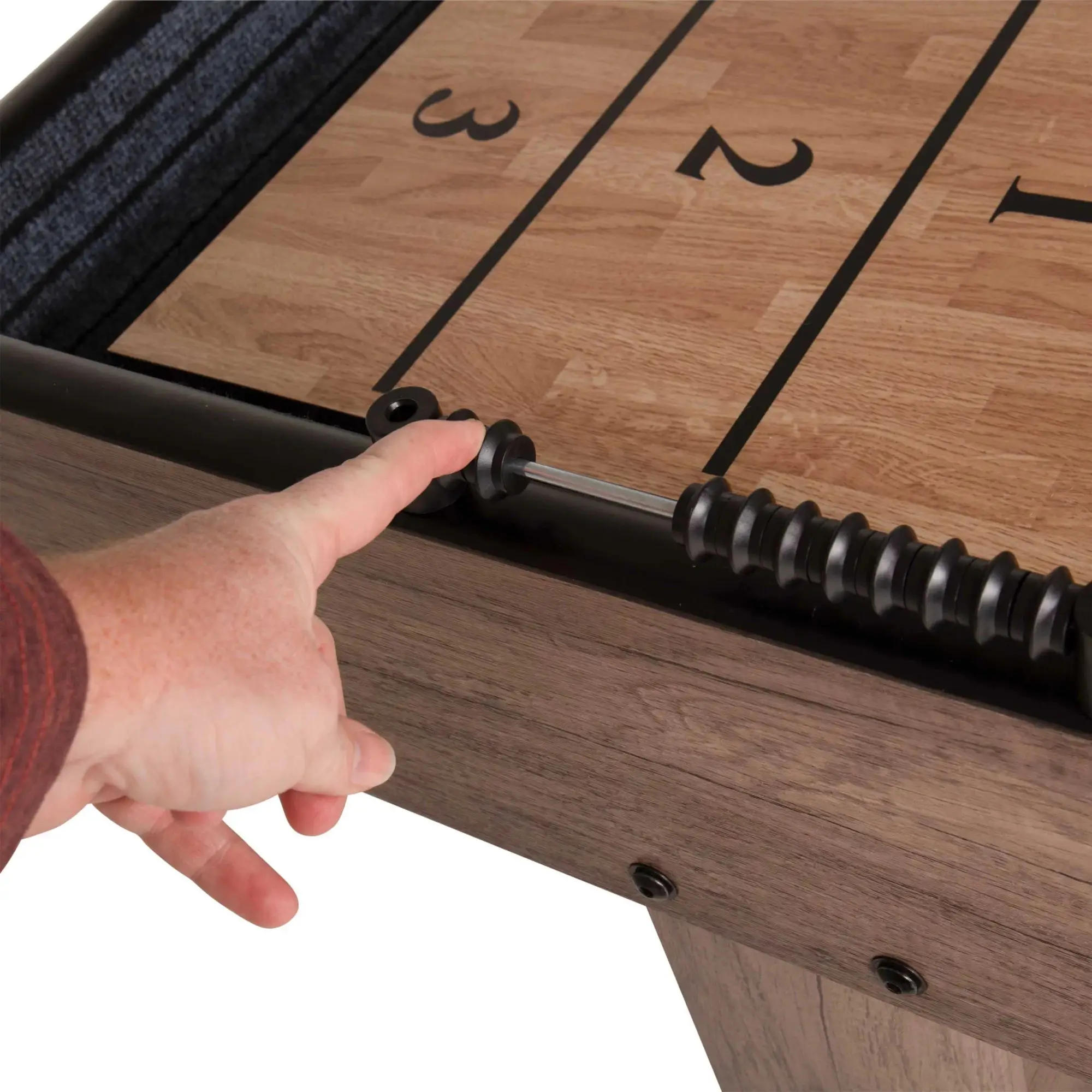 Shuffleboard personalizado de fábrica, venta al por mayor, estilo moderno, 9 pies, 12 pies, 14 pies, 16 pies, para deportes de interior, juego interior de alta calidad