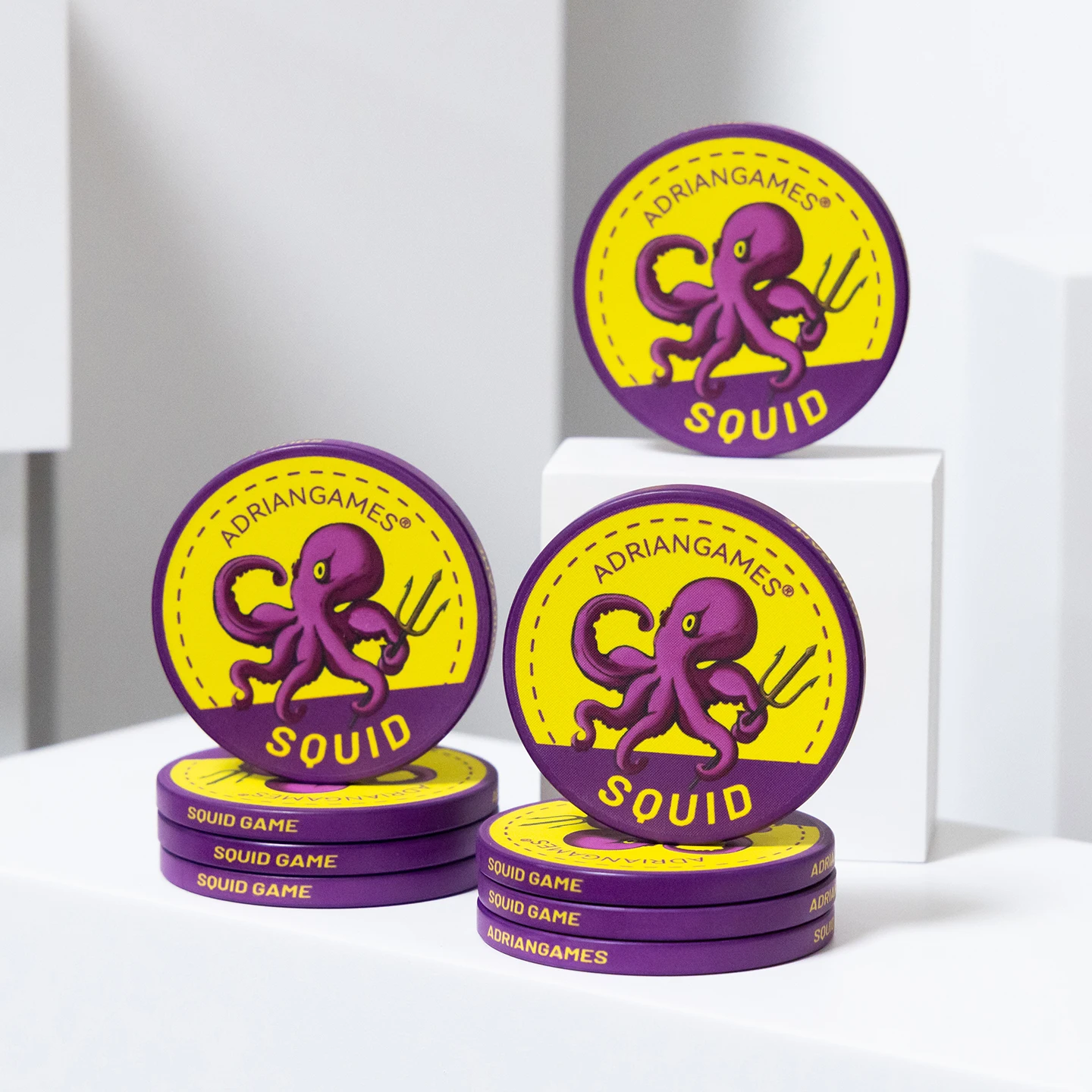 

Texas Holdem Poker Squid Games Ceramic Poker Chips