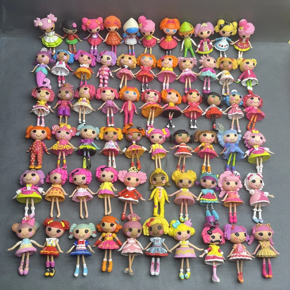 Lalaloopsy 여아용 PVC 인형, 여아용 휴일 선물 컬렉션, PVC 장난감, 8-10cm 정품 선택 가능