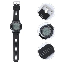 Relojes multifunción para árbitro de fútbol, cronógrafo de cuenta atrás, negro