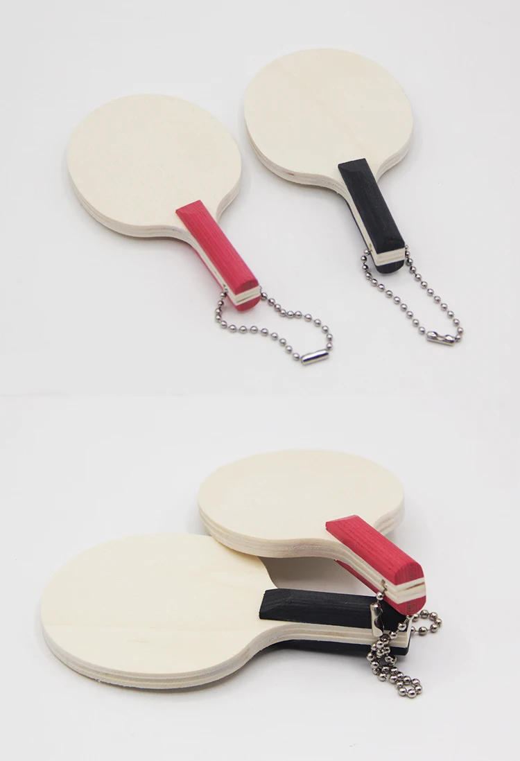 Miniatur-Tischtennisschläger für Kinder, Schlüsselanhänger, Unterschrift, Ping-Pong-Paddel, Mini-Tischtennisschläger, 10 x 6 cm, kleiner Pingpong-Schläger – Detail 5