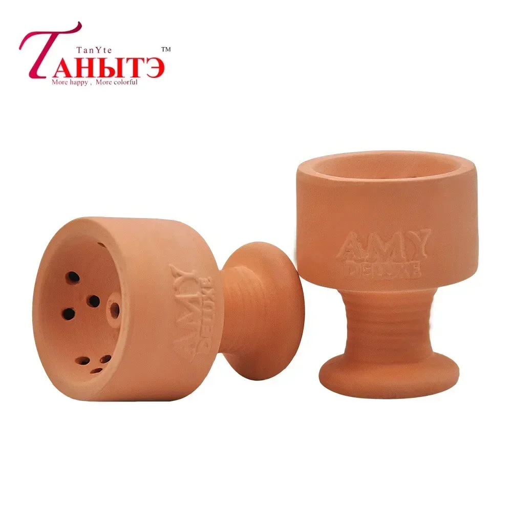 Luxury Creativity Clay 100% Ceramic Bowl For Hookah Shisha Head Hookah Shisha Bowl Charcoal Holder Chicha Shisha Accessories