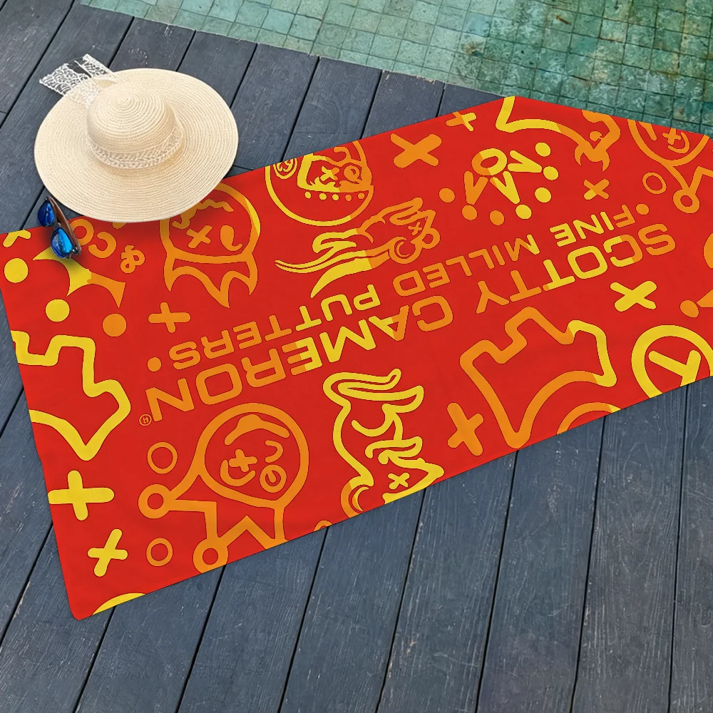 Fashion Print S-Scotty C-Cameron Towel Towels For Beaches Yoga Studios Gyms Hot Springs Swimming Pools And Picnics