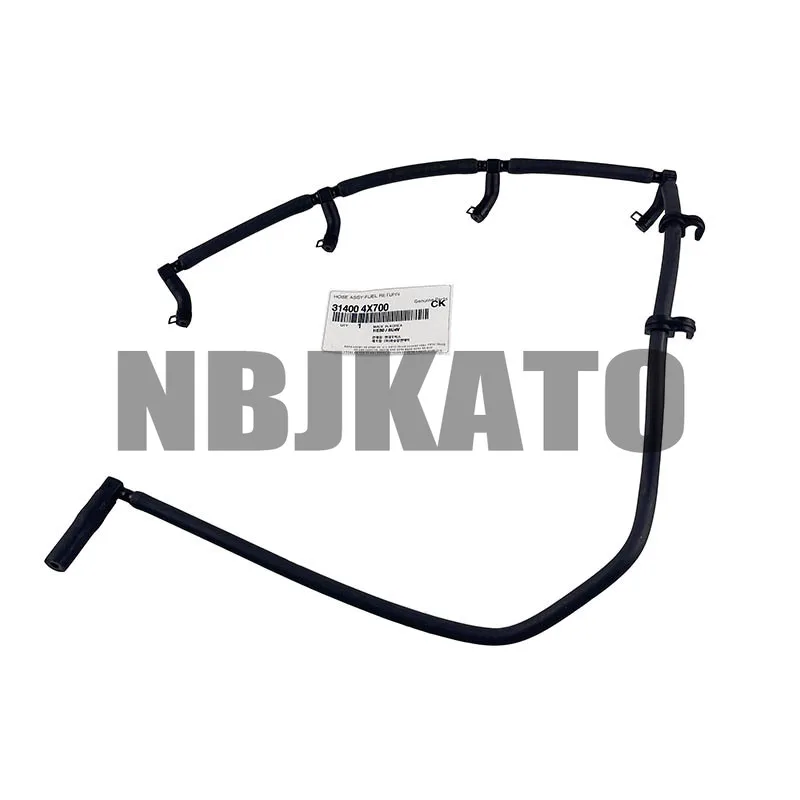 NBJKATO Brand New Genuine Fuel Return Hose OEM 31400-4X700 For Hyundai Terracan 2.9T