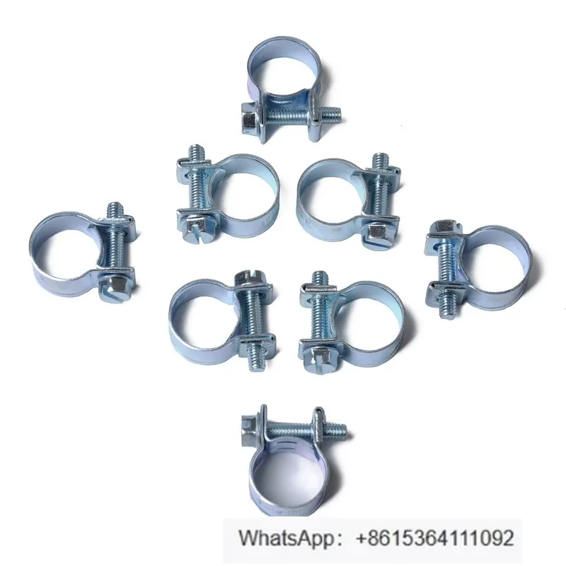 

Набор из 10-100 шт. Мини-зажим 7-18 мм/хомут для топливного шланга/хомут для воздушной трубы