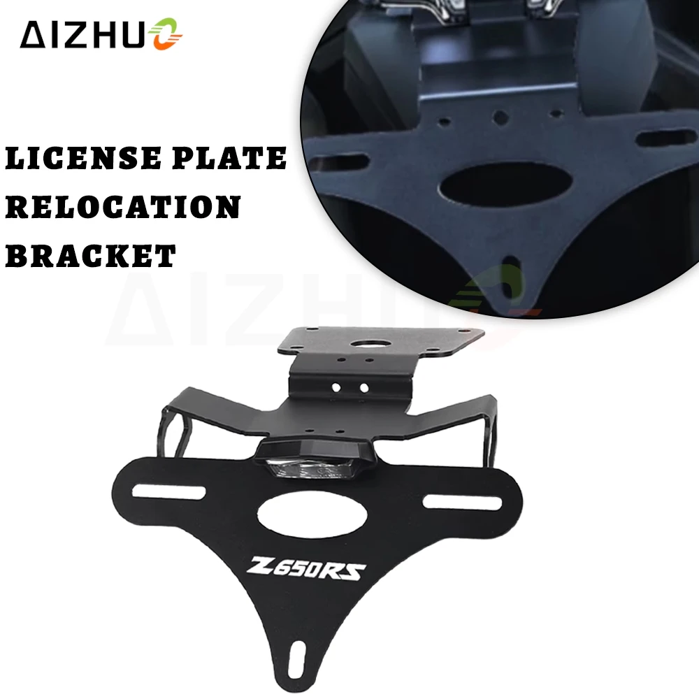 

Держатель номерного знака 2025 ДЛЯ KAWASAKI Z650RS Z650 RS Z 650RS z 650 rs 2021-2022-2023-2024 Комплекты для устранения крыльев Tail Tidy