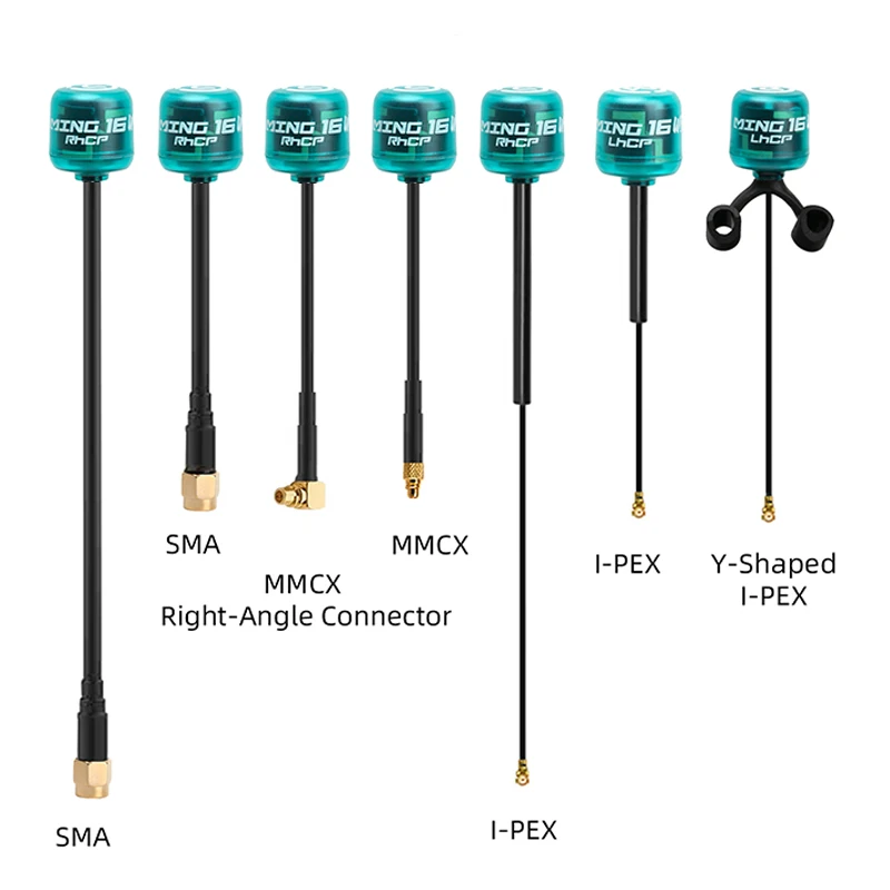 Ming 16WB 5.8GHz LDS Antenna RHCP LHCP High Gain 3.5DBi SMA IPX/UFL MMCX Antenna For RC FPV Drone