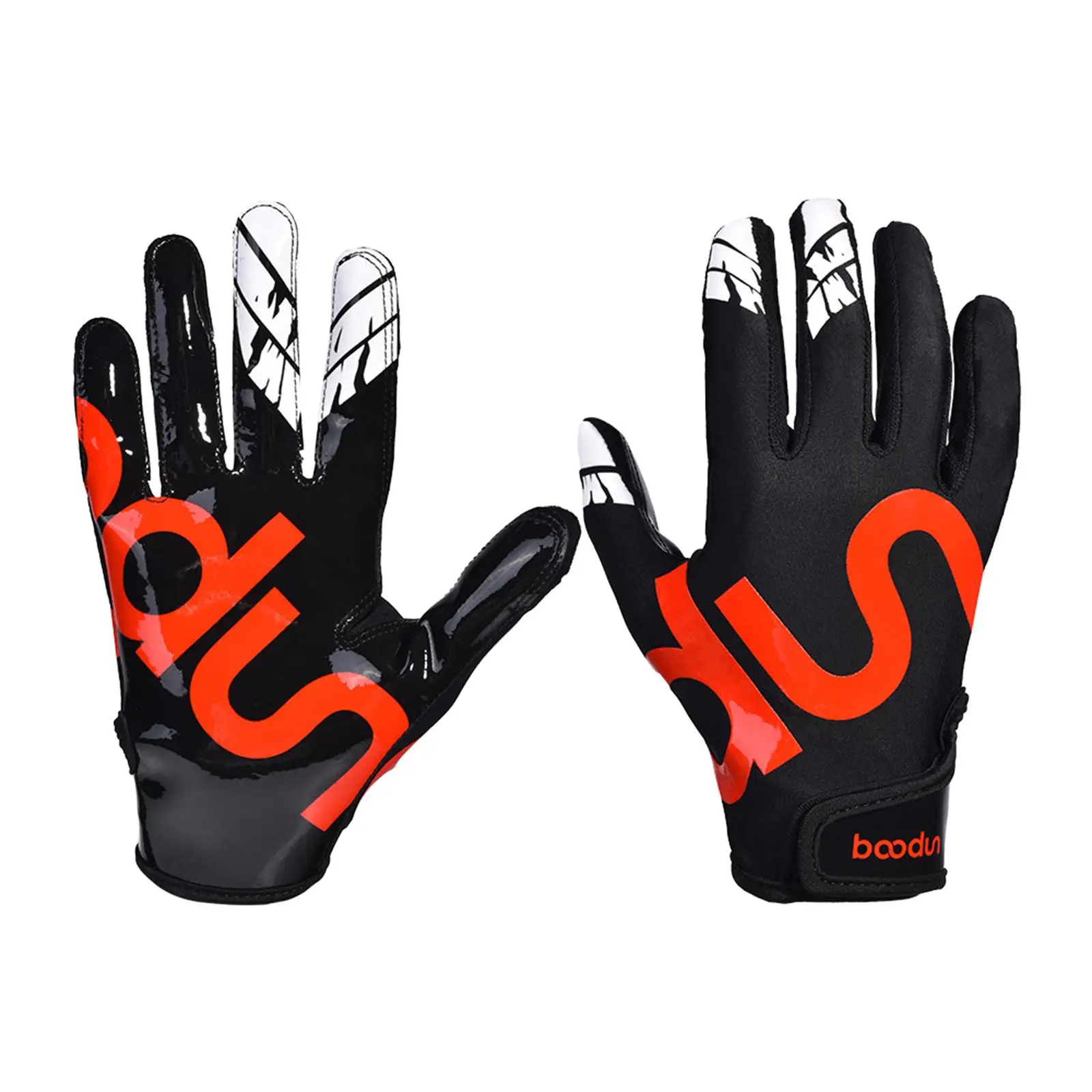 Pro Baseball Gloves Softball Batting Mitts Super Grip Finger Mittens Non Slip Breathable for Adult Kids Teeball Exercise Cycling view 2