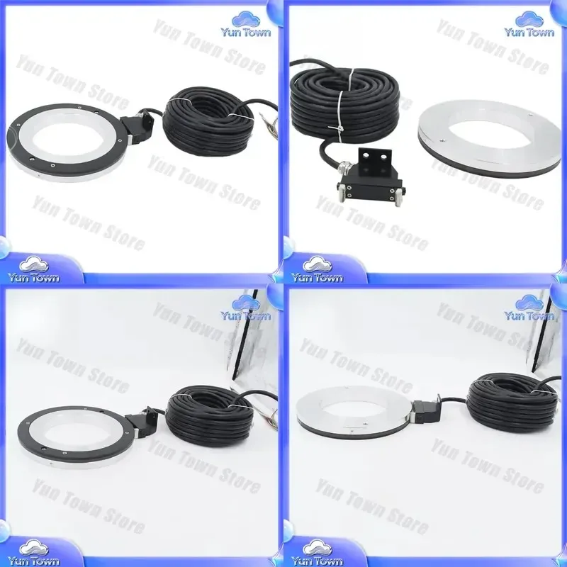 Magnetic Ring Encoder for Custom Size OD38mm 82mm 112mm 163mm Rotary Position Sensor Absolute Encoder Industrial Automation