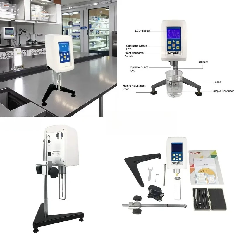 MesuLab CE Certificate Snb-2 Digital Small Sample Viscosity Meter Viscosimeter Viscometer