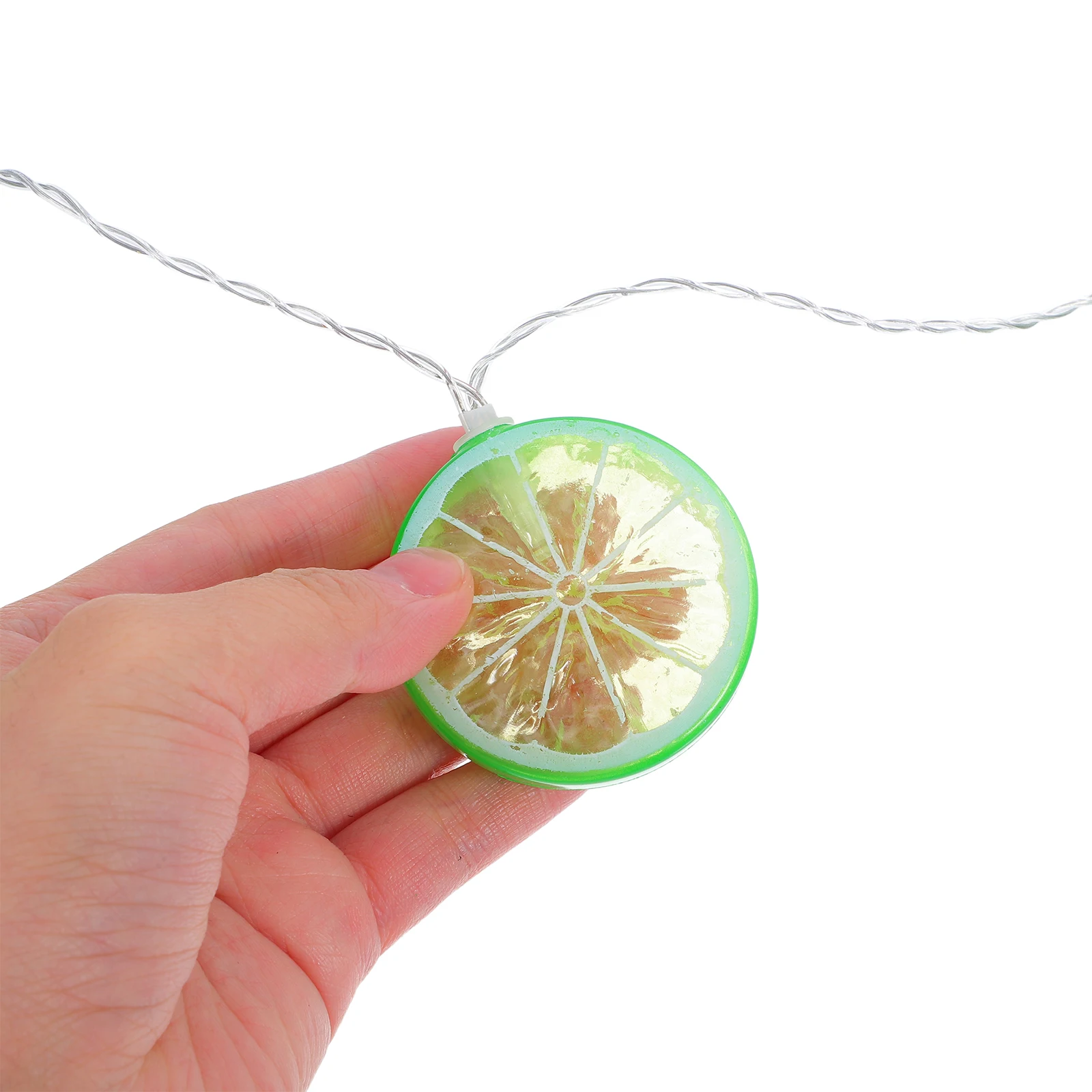Parties Anniversaries Led String Lights Indoor Delicate String Usb Rechargeable Led Lime Slice String Lights For Bedroom Decor