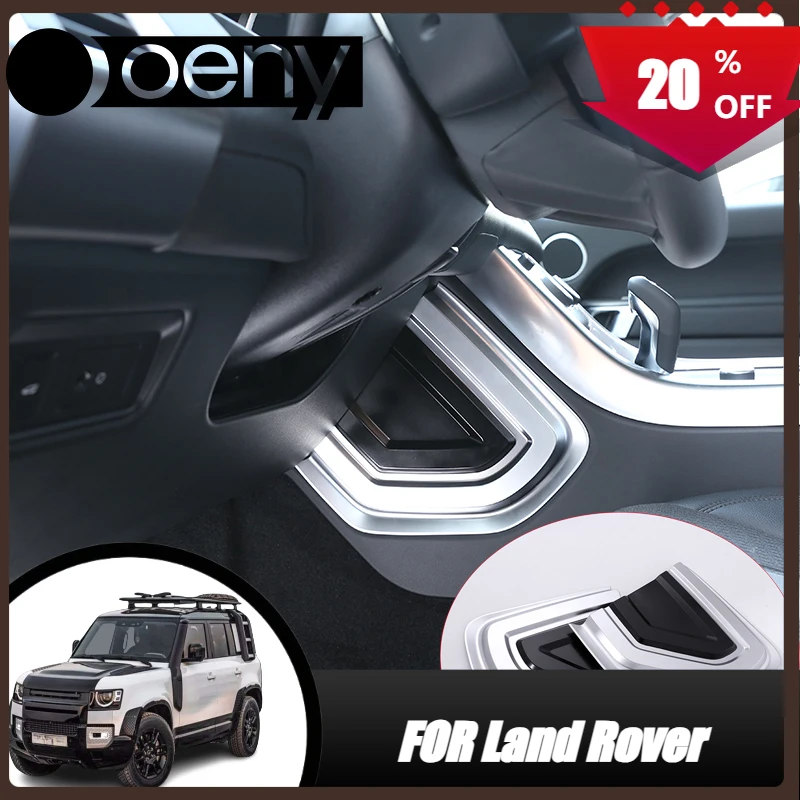 

Fit For Land rover Range Rover Sport 2014-2017 Car Accessories ABS Chrome Contral U Shape Frame Trim