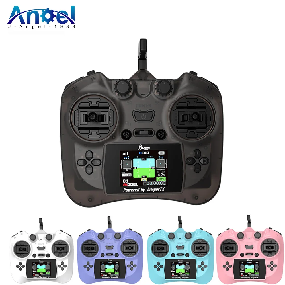 

Новый перемычка, пульт дистанционного управления, умный 2-дюймовый передатчик с цветным экраном, датчик Холла, подвески ELRS 2,4G, 100 МВт, 12 каналов, новинка 2025 г.