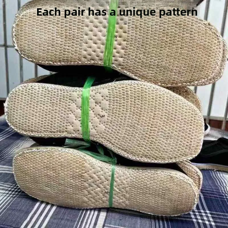 

Beijing Men's Cloth Shoes Slip-On Work Driving Black Cloth Shoes Spring Summer New Style Thousand-Layer Bottom Casual Shoes