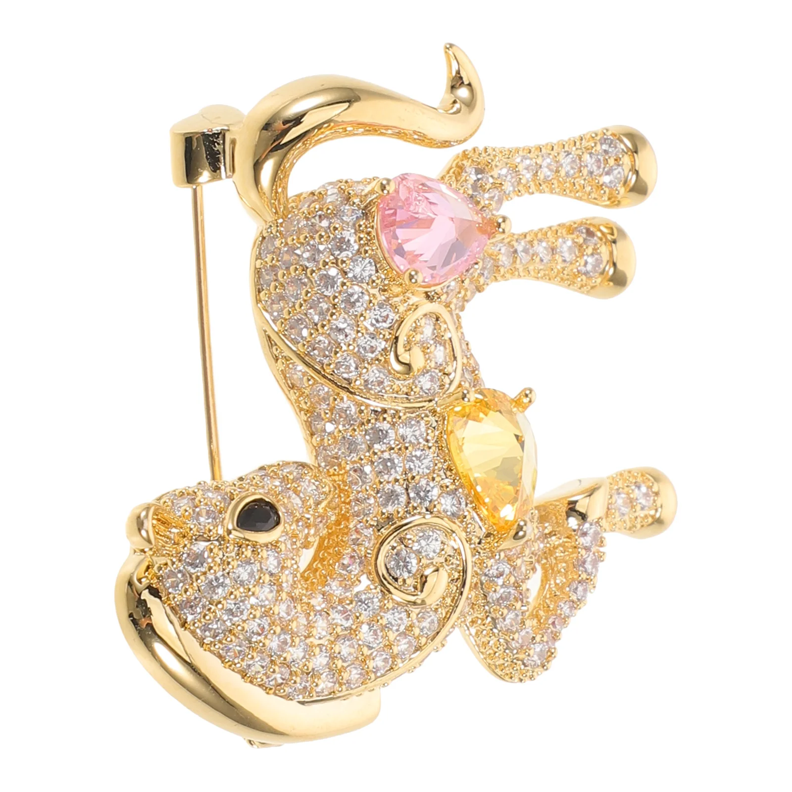 

Rhinestone Horse Brooch Pin Small Metal Animal Lapel Jewelry 2026 Year of The Horse Zodiac Gift for Women Bling Wedding Bridal