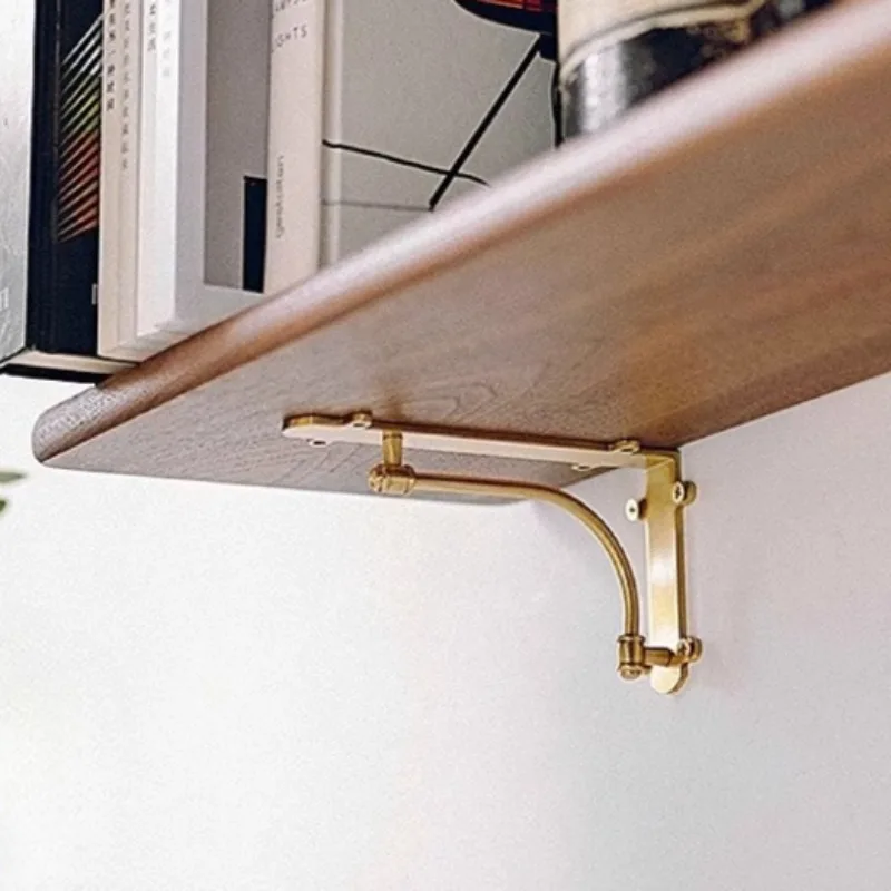 Suporte em forma de l, camada triangular, prateleira, acessórios, suporte de rack de armazenamento, suporte vintage de luxo resistente