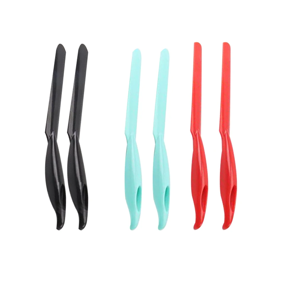 

6pcs Cake Scraper Molding Release Cake Stripping Scraper Spatula for Cream Butter Jam Decorate Remove Mold Kitchen