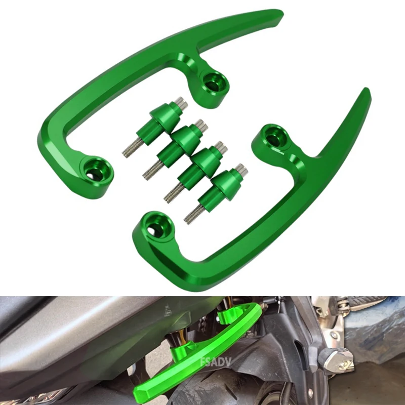 For Kawasaki Z650 Z 650 Rear Grab Bars Seat Pillion Passenger Rail Handle Armrest Arm Rests For Ninja650 2017-2023 Motorcycle