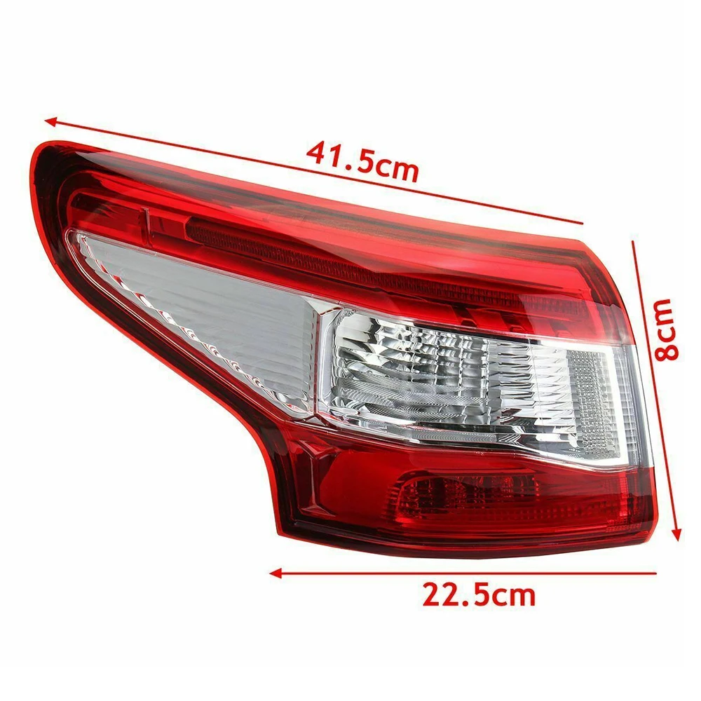 Lampu belakang kiri/kanan untuk Nissan Qashqai MK2 J11 2014 2015 2016 lampu rem dengan