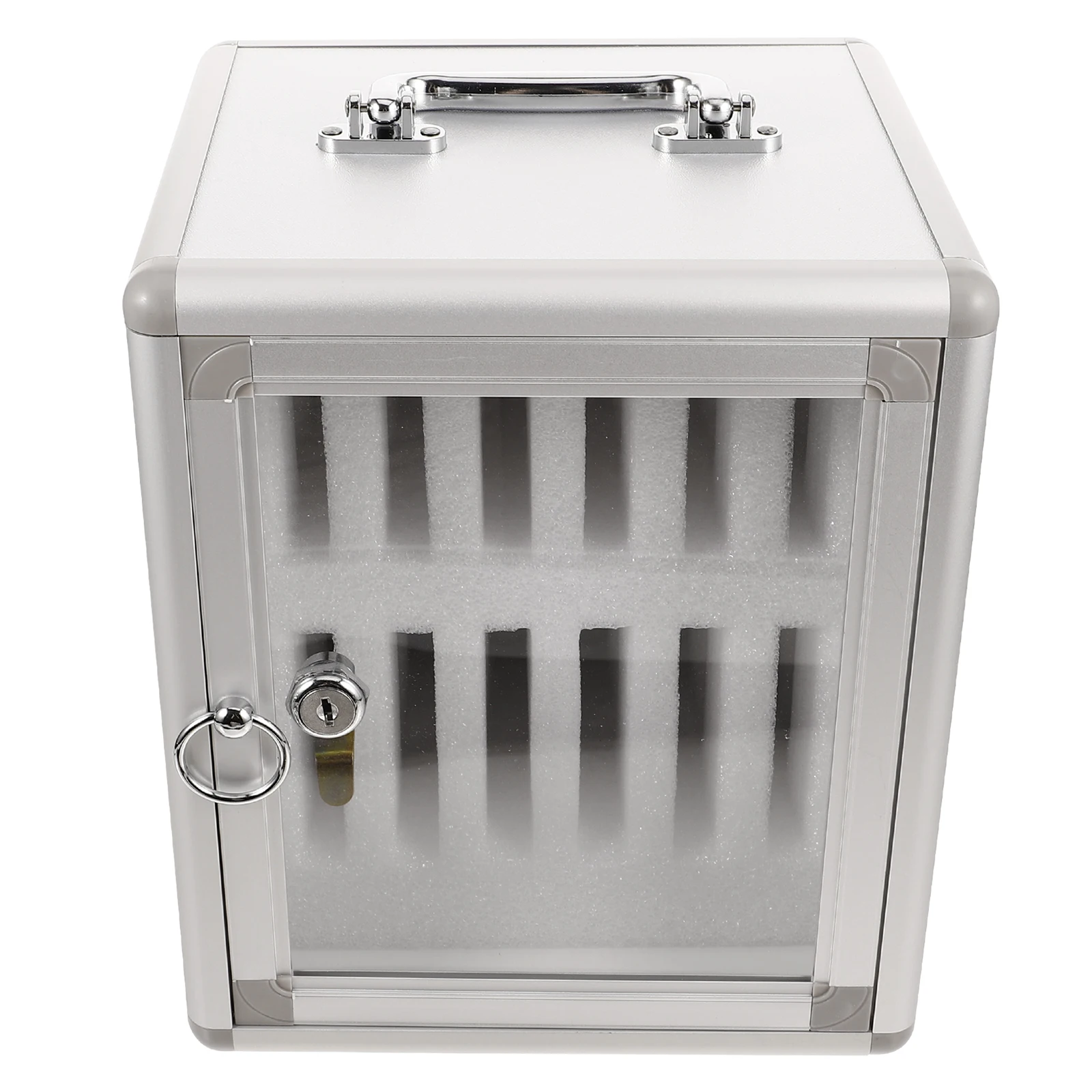 Handy Safe Locker Fall Robuste Tragbare Safe Box Student Handy Halter Metall Organizer Lagerung Box