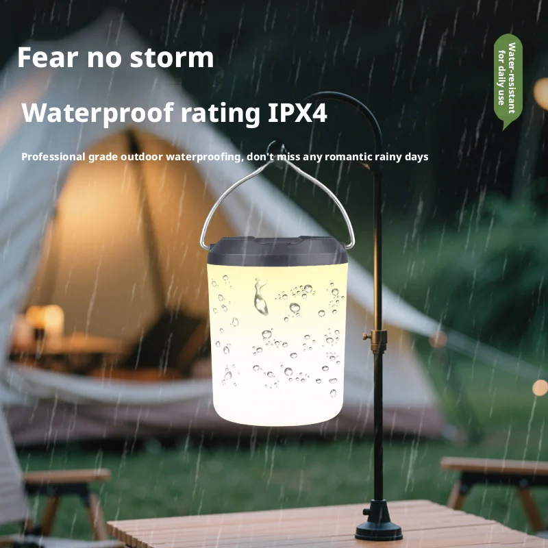 

Atmosphere Tent Lighting Outdoor Camping Lantern Handheld Campsite Light Portable Illumination for Wilderness Adventures